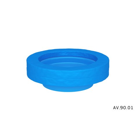 Kit bacia com caixa acoplada KP.380.17 Flex Deca