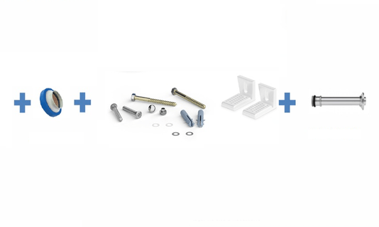 kit Bacia Boss Convencional com Assento Termofixo Stone Incepa