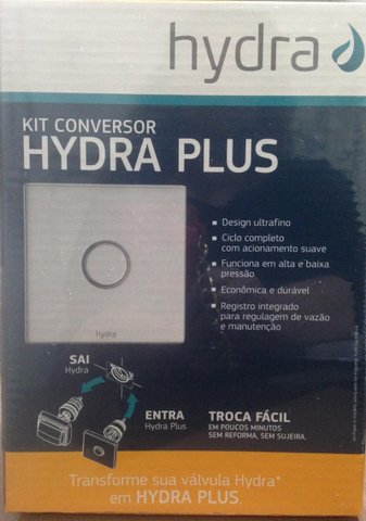 Kit conversor Hydra Plus 4916.C.PLS cromado Deca