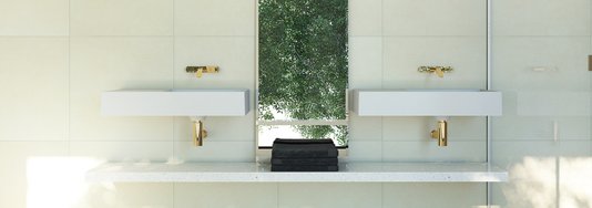 Lavatorio Arles 75 Suspenso Branco Sabbia
