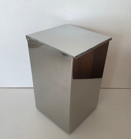 Lixeira Tampa articulavel 5 litros Aço inox
