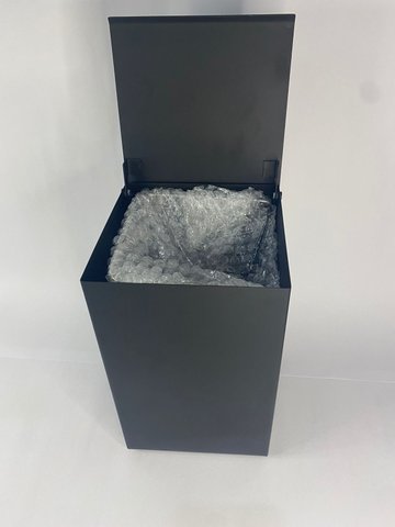 Lixeira Tampa articulavel 5 litros Black Matte