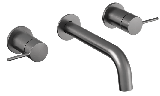 Misturador de Parede para Lavatorio Loop DK5161BN Brushed Nickel Doka