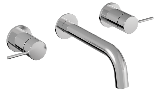 Misturador de Parede para Lavatorio Loop DK5161CR Chrome Doka