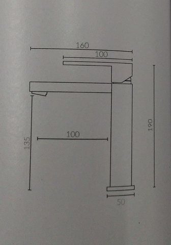Misturador Monocomando para Lavatório KR275 Kromma