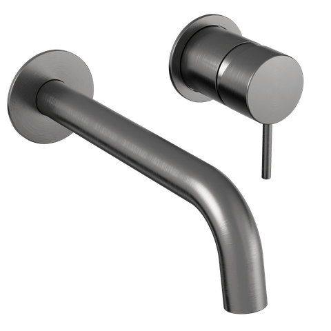 Monocomando de Parede para Lavatório Loop DK5164BN Brushed Nickel Doka