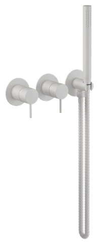 Monocomando Duplo para Chuveiro ou Banheira com Ducha Manual Loop Doka