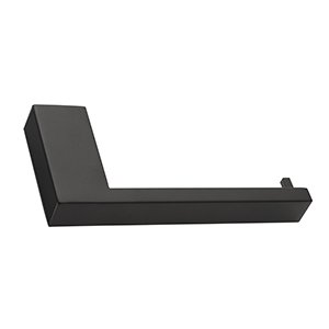Papeleira de parede inox preto fosco Fit