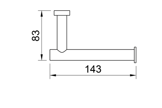 Papeleira Loop DK5141MW Doka