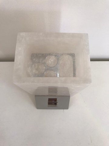Porta escova dental retangular madreperola 18403