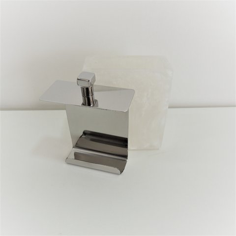 Porta Fio Dental 18147 Madreperola / Tampa Inox