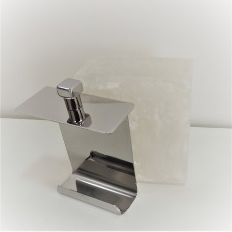 Porta Fio Dental 18147 Madreperola / Tampa Inox