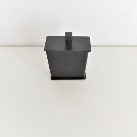 Porta Fio Dental de Bancada 18155 Black Matte