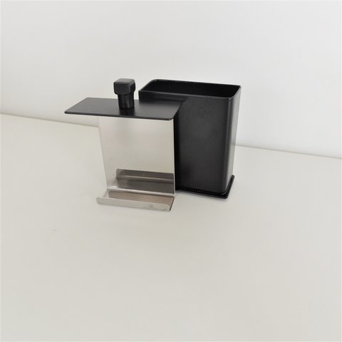 Porta Fio Dental de Bancada 18155 Black Matte
