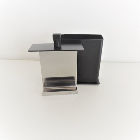 Porta Fio Dental de Bancada 18155 Black Matte