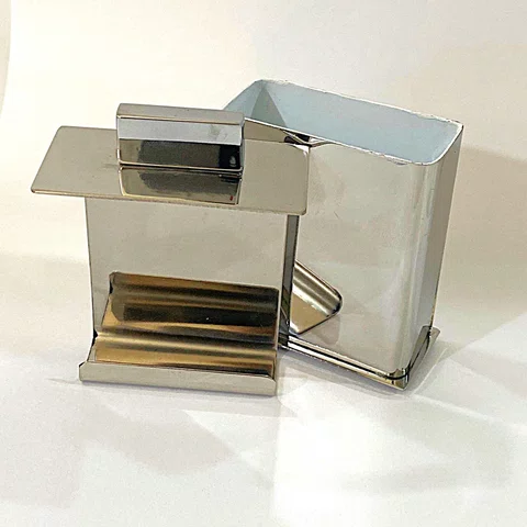 Porta Fio Dental de Bancada 838 Aço Inox