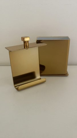 Porta fio dental de bancada18245 Gold