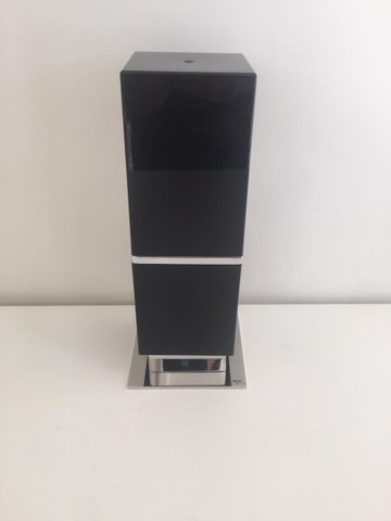 Porta Objeto de Balcão Cromo/Preto One - Zen Design BA0218.202