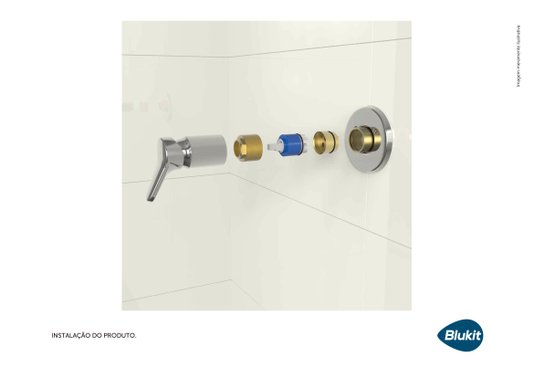 Prolongador para Monocomando de Chuveiro e Ducha Higiênica Deca 160132 Blukit