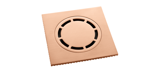 Ralo com Válvula 15x15 Brushed Rosê Gold DK4984BRG Doka
