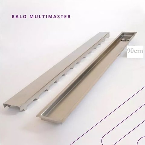 Ralo Linear Multi Master 90cm todo inox 276