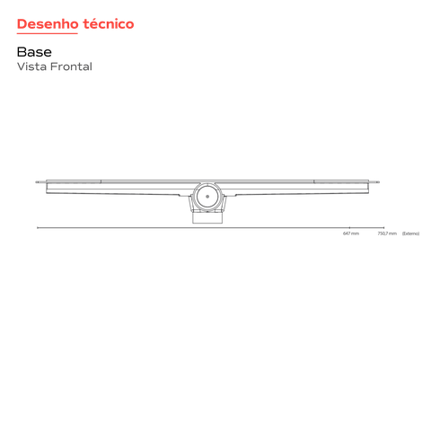 Ralo linear Smart oculto 70cm