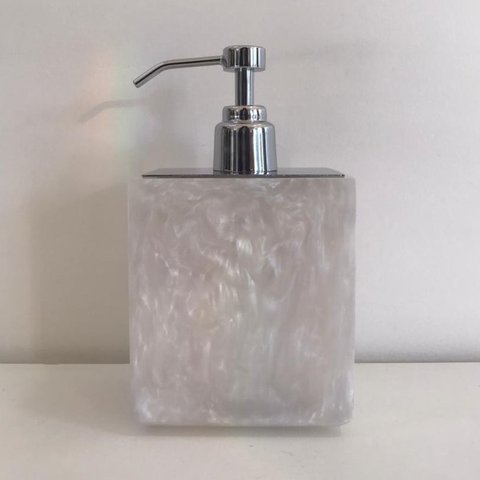 Saboneteira liquida retangular madreperola 18401