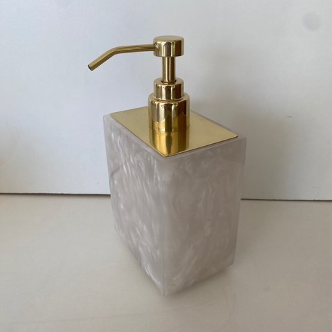 Saboneteira liquida retangular madreperola 19191