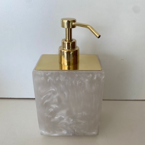 Saboneteira liquida retangular madreperola 19191
