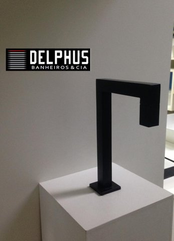 Torneira para Lavatorio Cubo de Mesa Black Matt