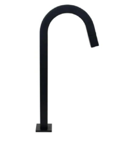 Torneira Para Lavatorio Tube Black Matte