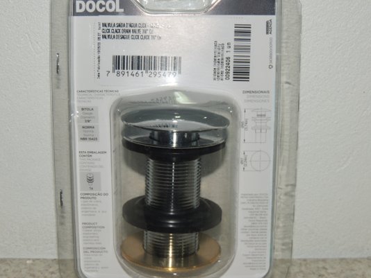 Válvula de saída d'água Click Clack 922406 Docol