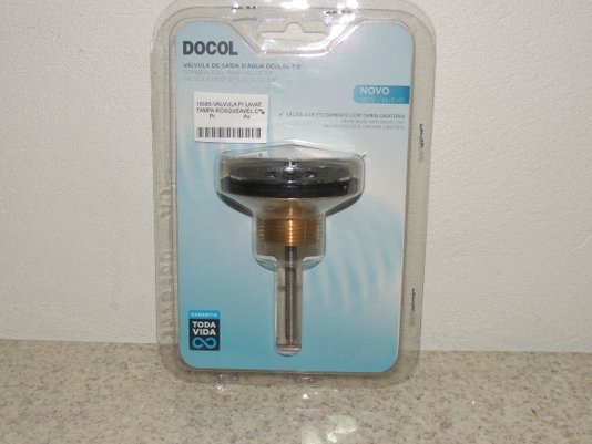 Válvula de saída d`água oculta 922606 Docol