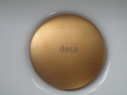 Valvula 1601.GL.MT para lavatório, cuba e bidê Gold Matt Deca