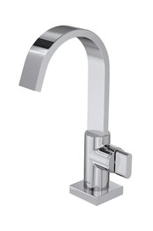 Torneira de mesa bica alta 1198.C33 para lavatório POLO cromada DECA