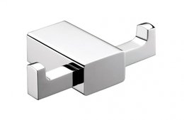 Cabideiro Duplo Quadro Cromado - RBACE20231 Rubinettos