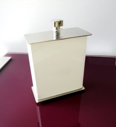 Porta Fio Dental Branco com Inox