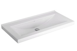 Cuba L.95.17  Apoio/Sobrepor Retangular 90x45 com Mesa Branca Deca