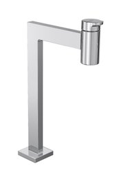 Torneira para lavatório de mesa bica alta LINK QUADRATTA 1198.C.LNQ cromada DECA