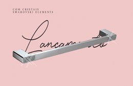 Toalheiro de Parede 45cm QUADRO LUXURY Cromado - ACE20446 RUBINETTOS