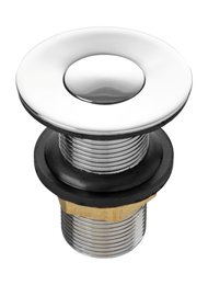 Válvula para lavatório 1612 7/8 fechamento com tampa de pressão MEBER