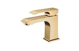 Monocomando Lavatorio FASHION Dourado 1716 RUBINETTOS