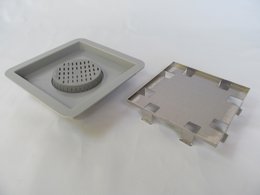 Ralo Linear Oculto 15 cm x 15 cm Square (209)