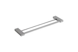 Toalheiro Duplo 60cm Cromado Omega Crismoe