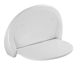 Banqueta Articulavel para Banheiro BENEFIT Branca - 490626 Docol