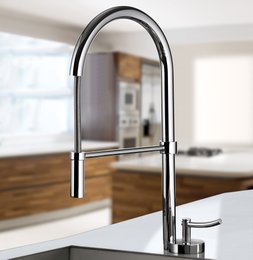 Misturador Monomix para Cozinha de Mesa com Ducha - Bica Móvel