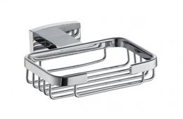 Saboneteira de Parede ORGANIC Cromado - ACE8901 RUBINETTOS