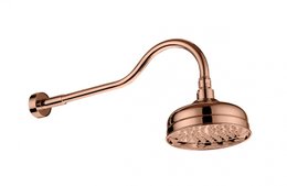Chuveiro de Parede Spa Classic Rose Gold - 8857 Rubinettos