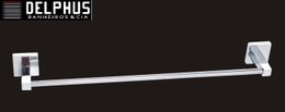 Toalheiro Barra de 50cm ELEGANCE Cromado - 407 REFLEXOS