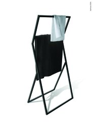 Toalheiro de Piso/Chão DK 6049 FIT 45 Duplo Grafite DOKA